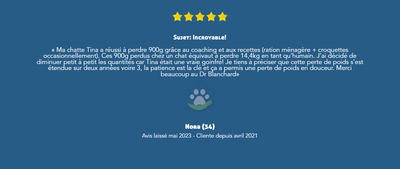 Avis de Nora sur le coaching surpoids de cuisine-a-crocs